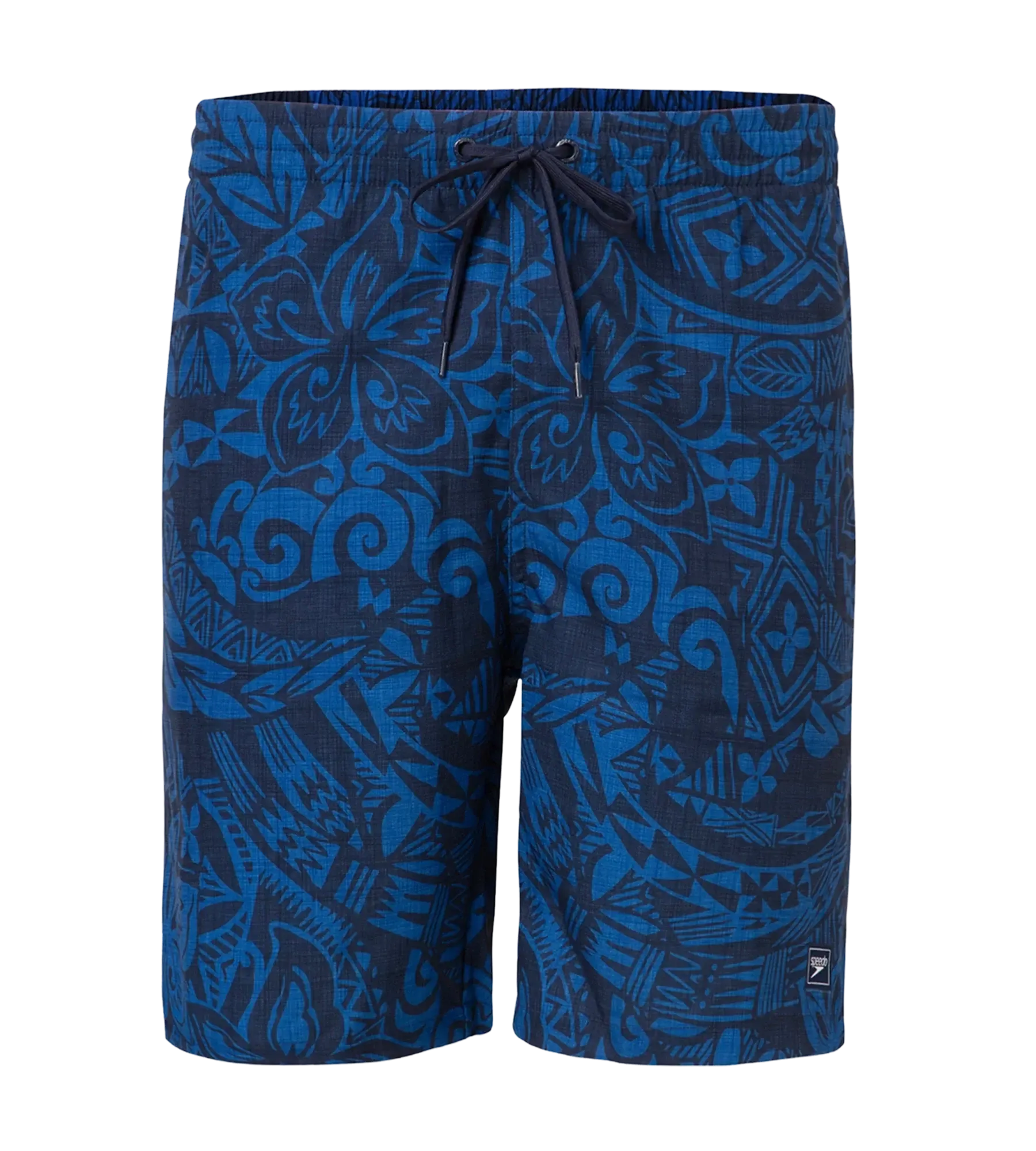 Men's 4 Way Flex Essential Printed Watershorts With Side Pockets - Peacoat & Turkish Sea - Image 11