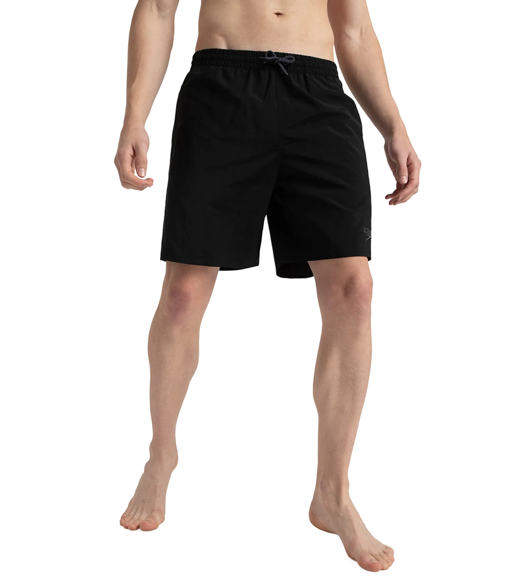 Men's Recycled Nylon Essential Watershorts - Black & Oxid Grey - Image 6