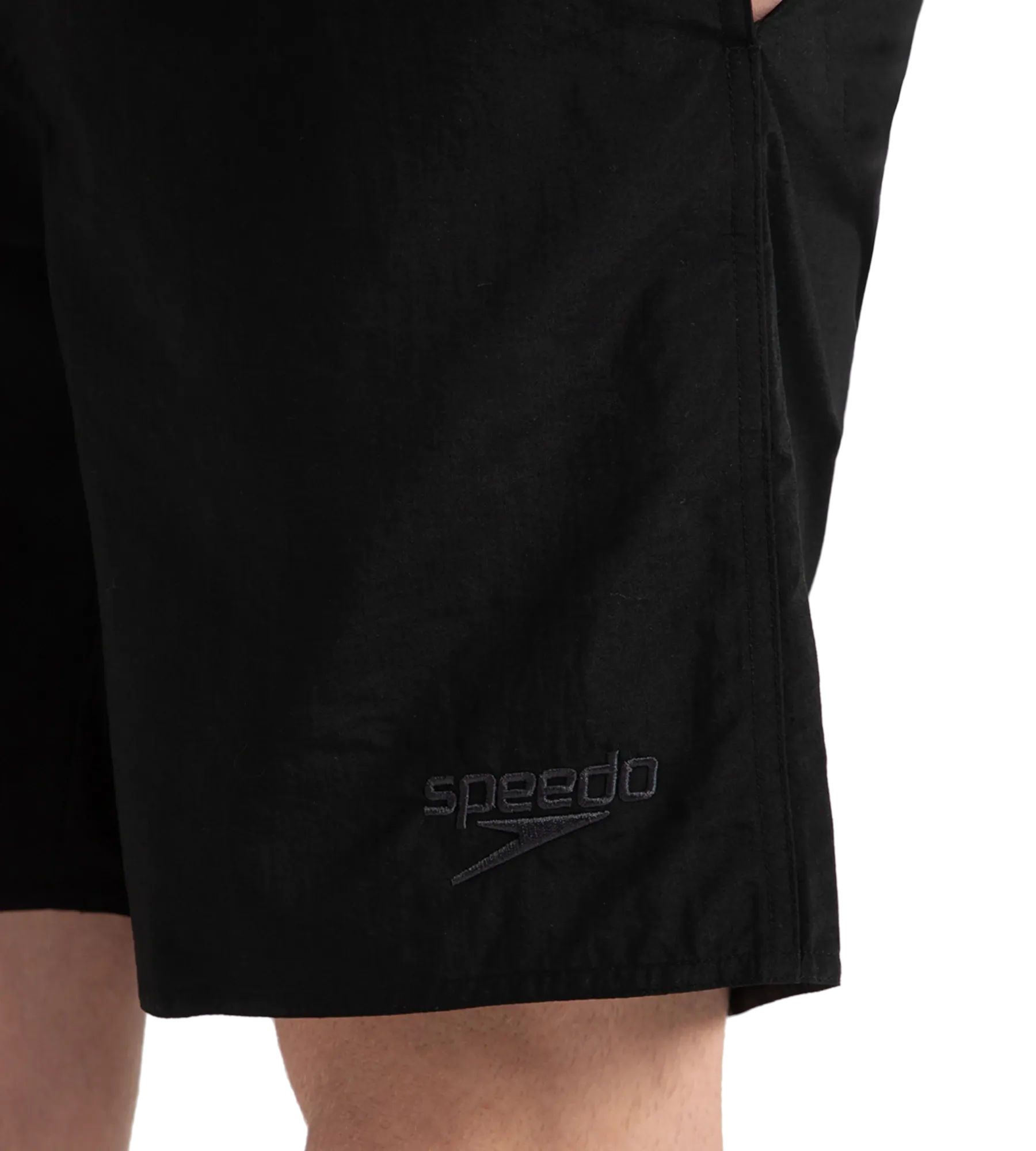 Men's Recycled Nylon Essential Watershorts - Black & Oxid Grey - Image 10