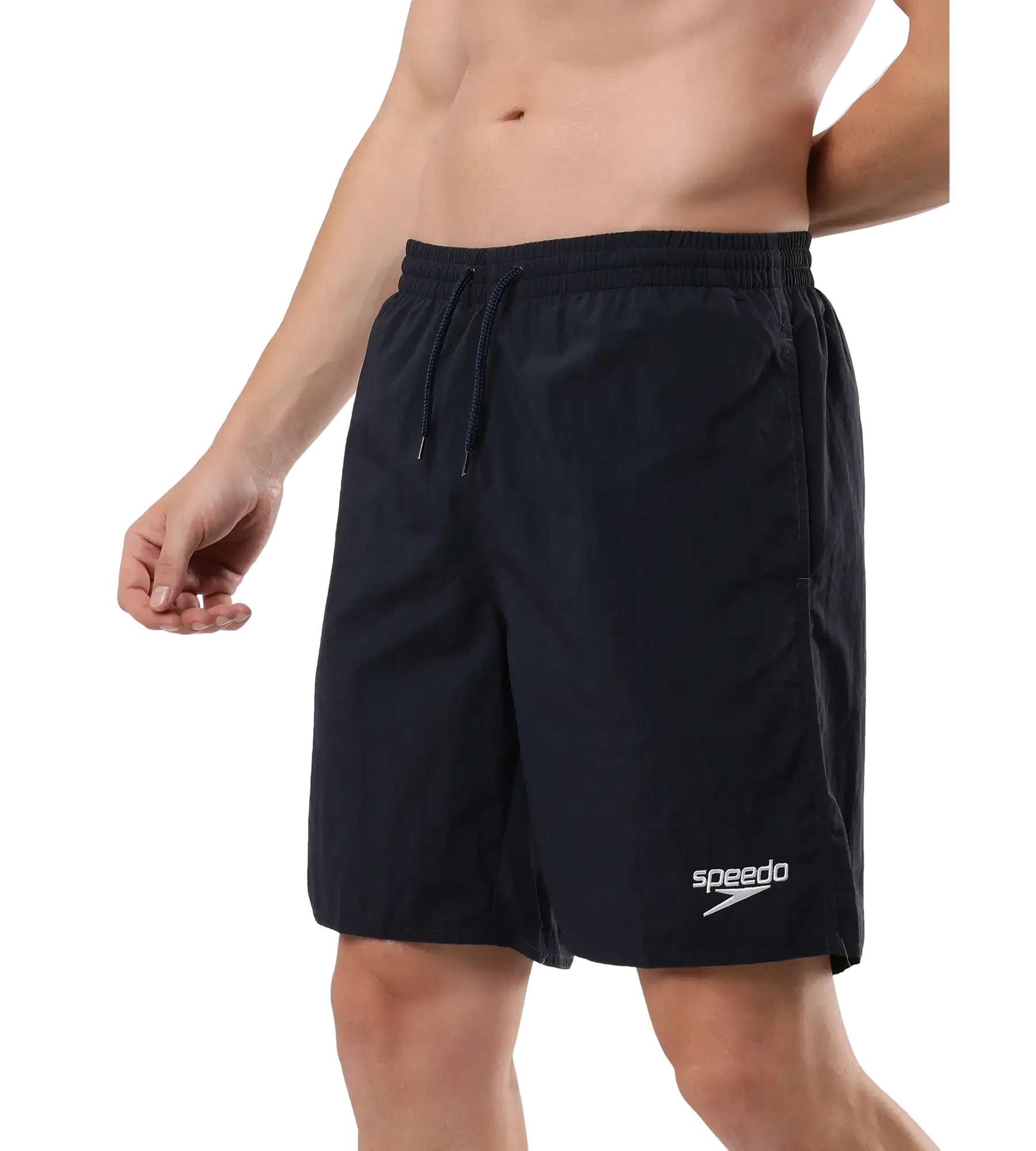 Men's Recycled Nylon Essential Watershorts - True Navy & White - Image 3