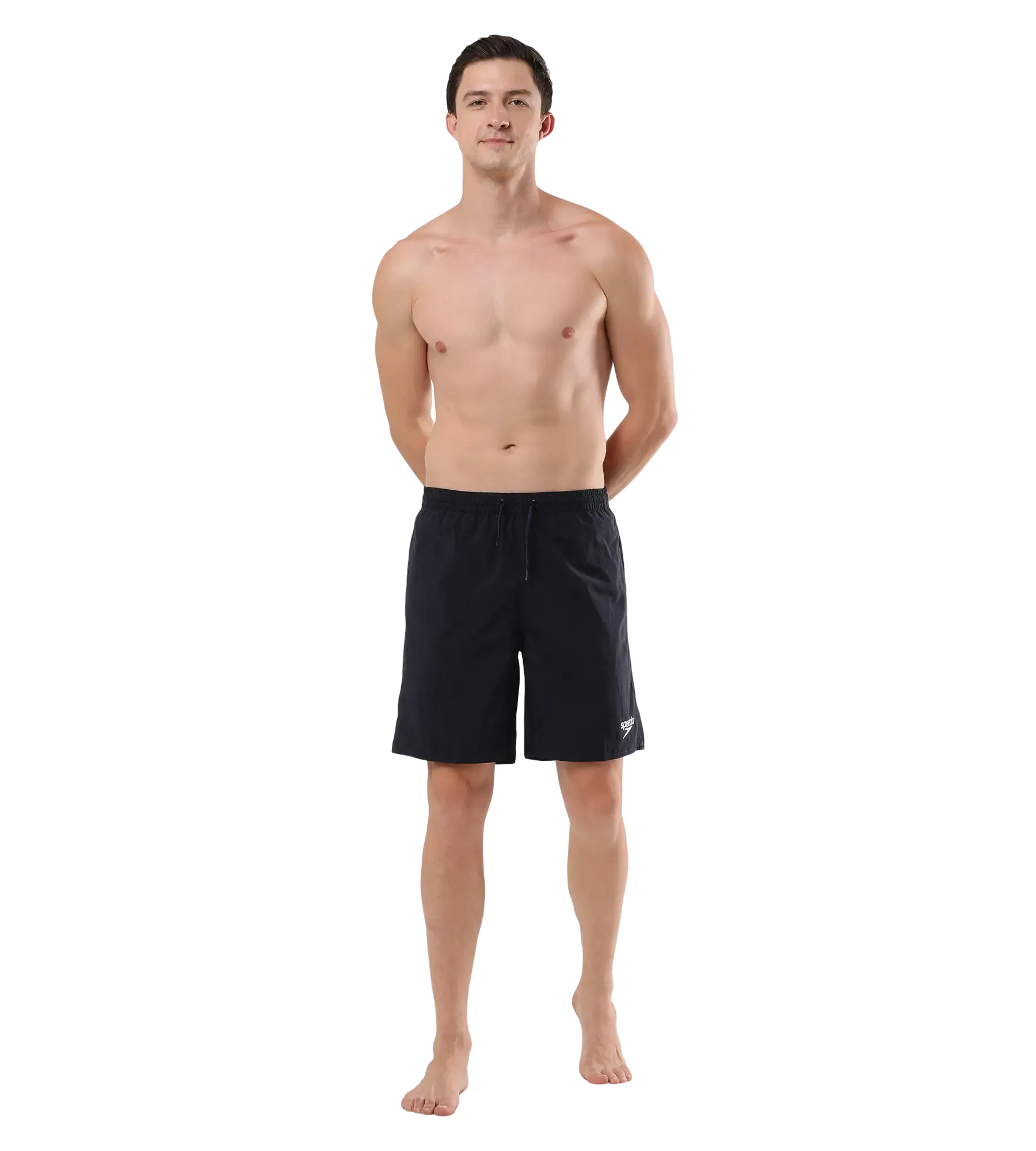 Men's Recycled Nylon Essential Watershorts - True Navy & White - Image 5