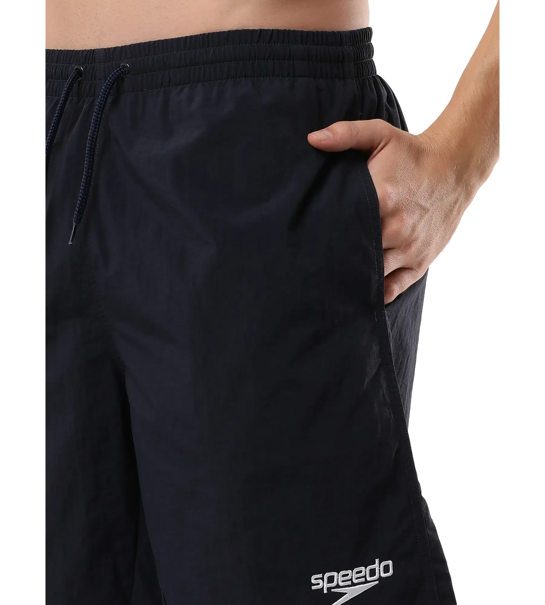 Men's Recycled Nylon Essential Watershorts - True Navy & White - Image 6