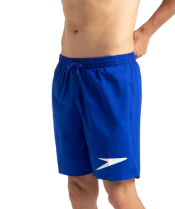 Men's Xpress Lite Essential Placement Printed Watershorts - Chroma Blue & White