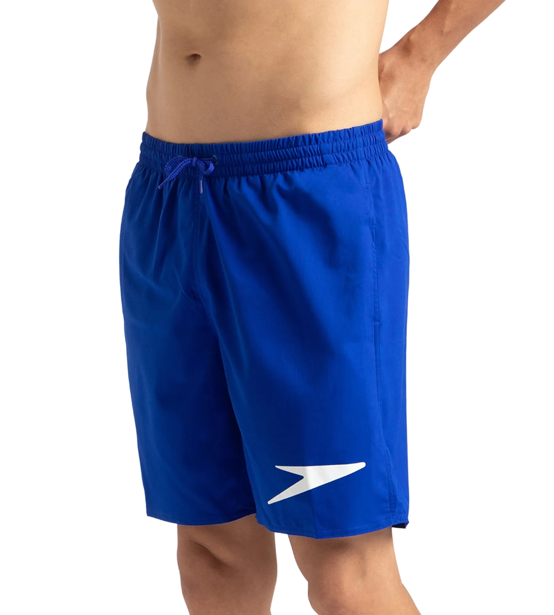 Men's Xpress Lite Essential Placement Printed Watershorts - Chroma Blue & White - Image 3