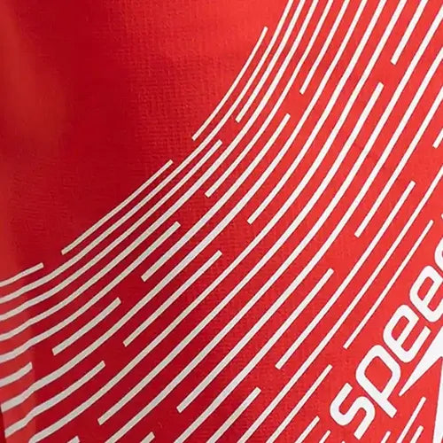 Men's Xpress Lite Essential Medley Logo Printed Watershorts - Watermelon & White - Image 13