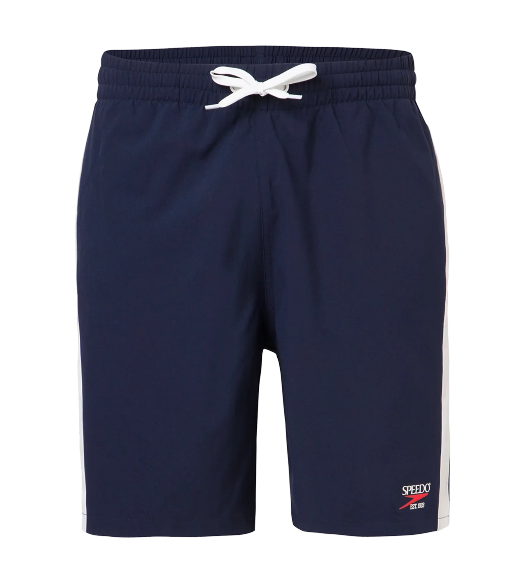 Men's 4 Way Comfort Stretch Steep Volley Watershorts With Side Pockets - Peacoat & White - Image 11